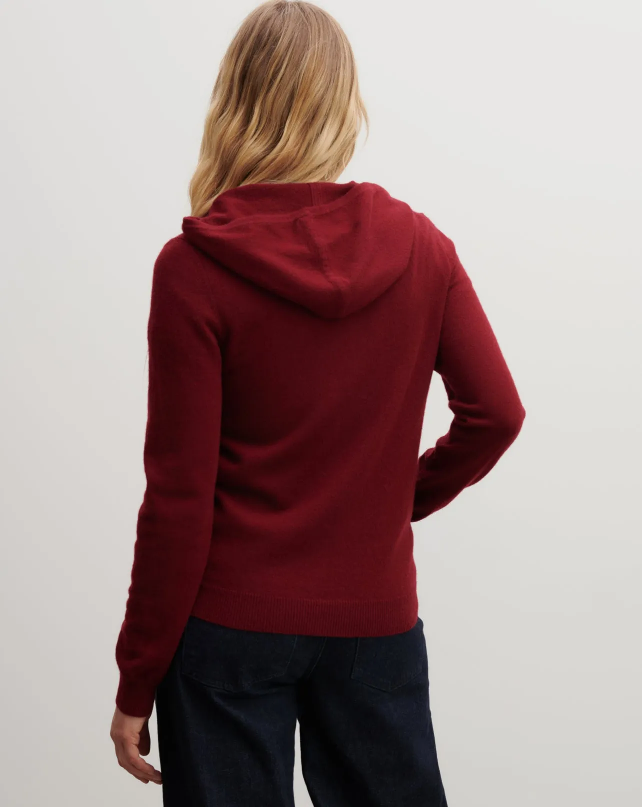 Zip-up hooded pullover Eric Bompard