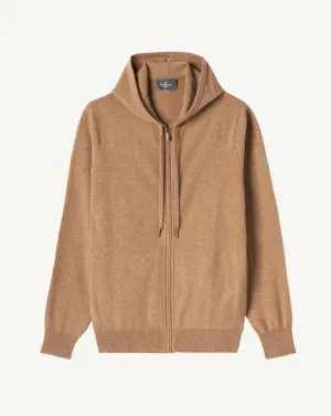 Zip-up hooded pullover Eric Bompard