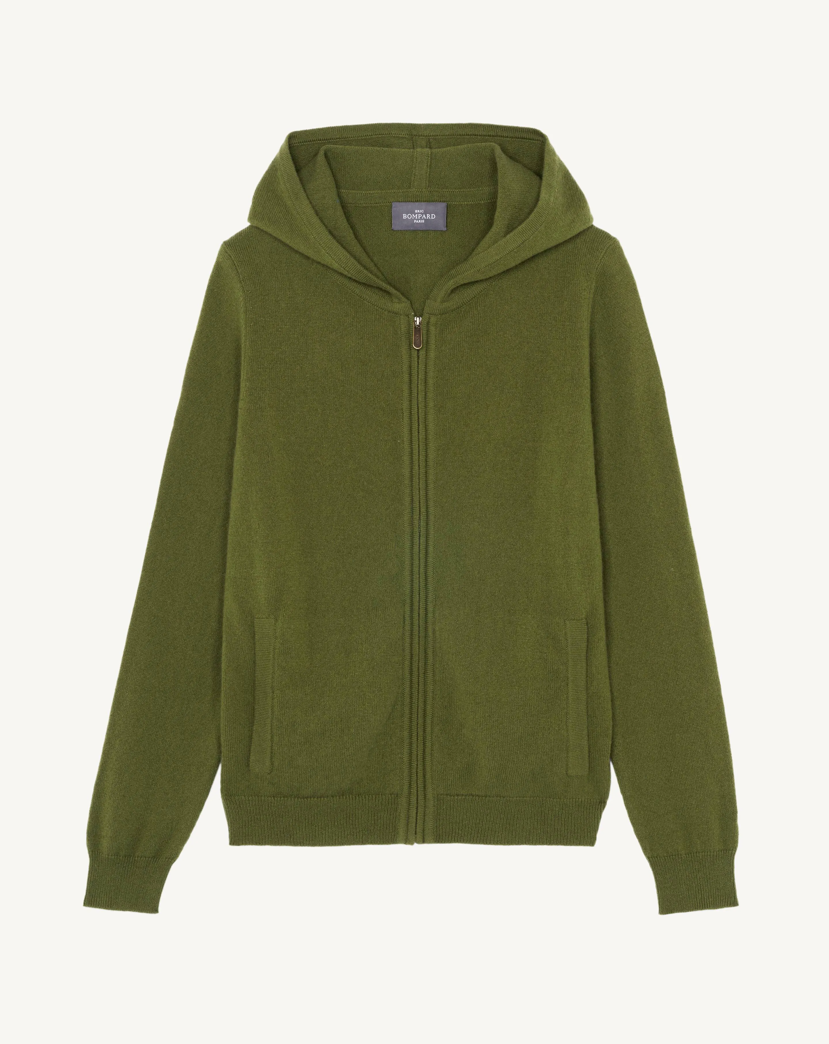 Zip-up hooded pullover Eric Bompard