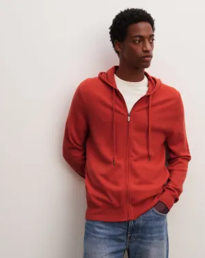 Zip-up hooded pullover Eric Bompard