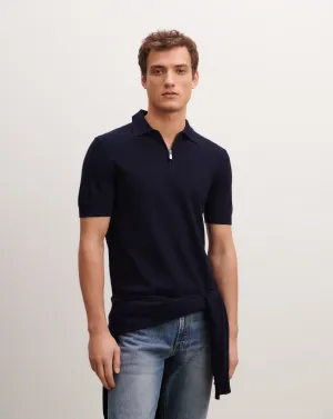 Zip-up polo jumper Eric Bompard