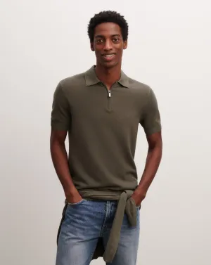 Zip-up polo jumper Eric Bompard